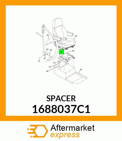 SPACER 1688037C1