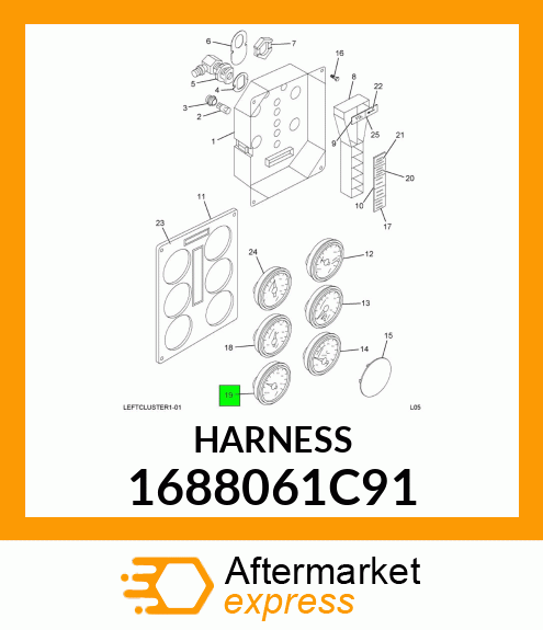 HARNESS 1688061C91