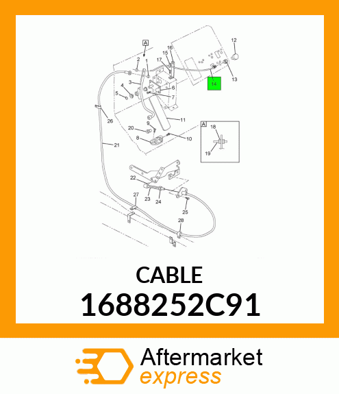 CABLE 1688252C91