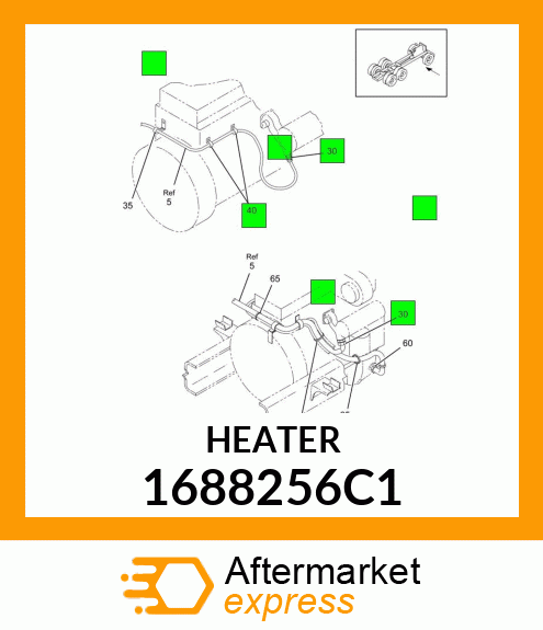 HEATER 1688256C1