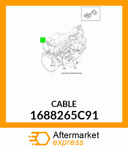 CABLE 1688265C91