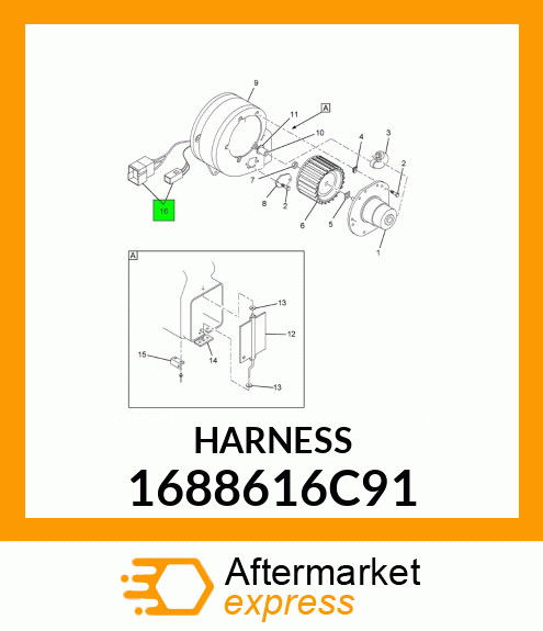 HARNESS 1688616C91