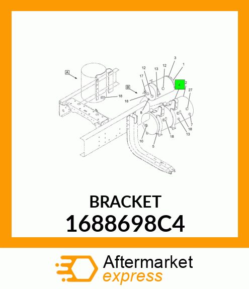 BRACKET 1688698C4