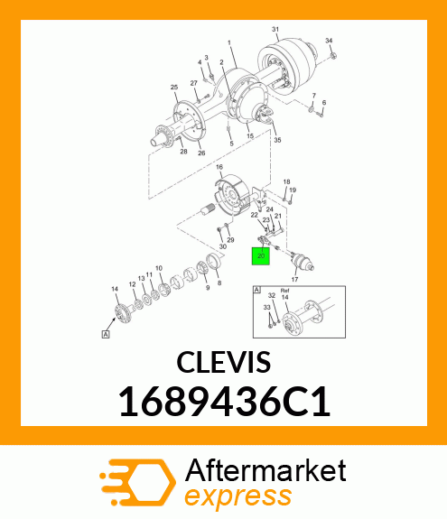 CLEVIS 1689436C1