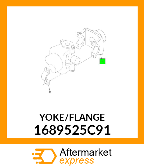 YOKE/FLANGE 1689525C91