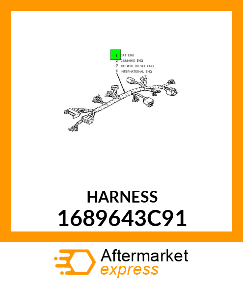 HARNESS 1689643C91