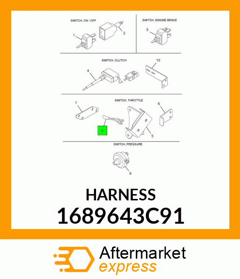 HARNESS 1689643C91