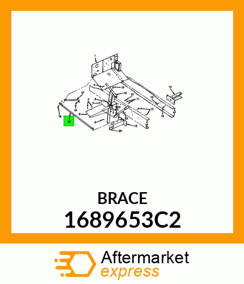 BRACE 1689653C2