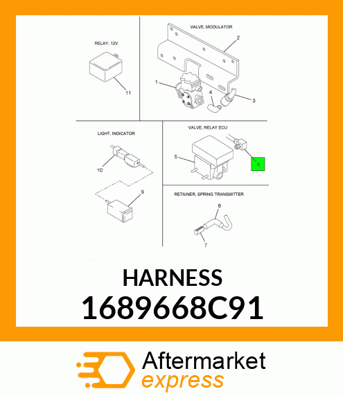 HARNESS 1689668C91