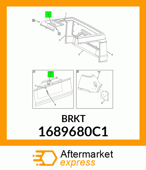 BRKT 1689680C1