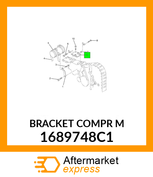 BRACKET_COMPR_M 1689748C1