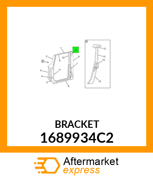 BRACKET 1689934C2