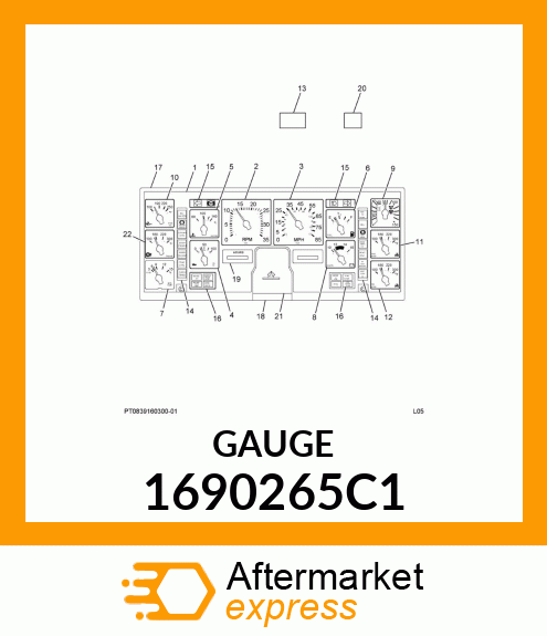 GAUGE 1690265C1