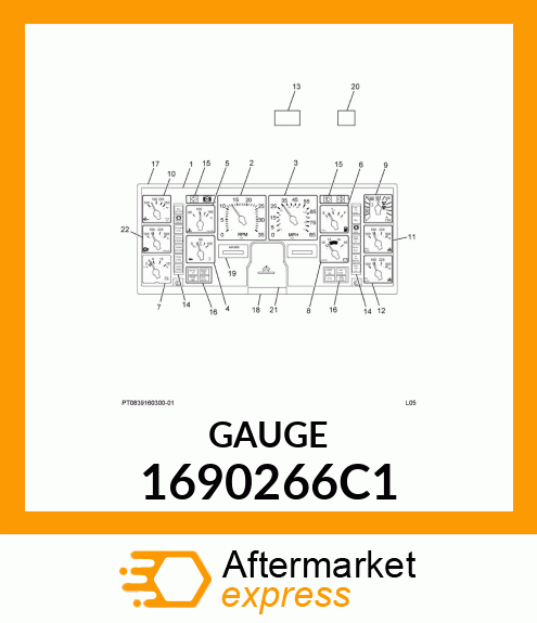 GAUGE 1690266C1