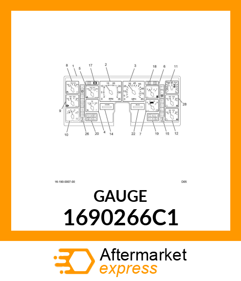 GAUGE 1690266C1