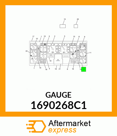 GAUGE 1690268C1