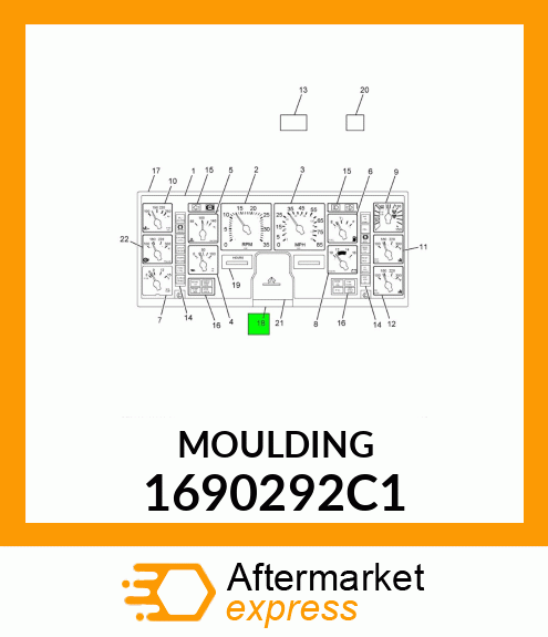 MOULDING 1690292C1