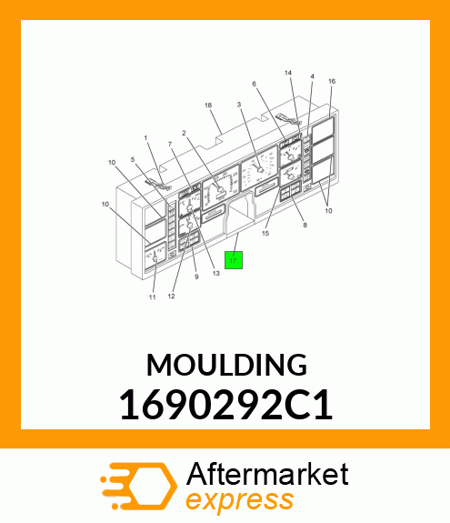 MOULDING 1690292C1