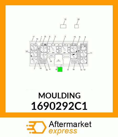 MOULDING 1690292C1