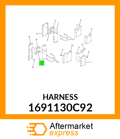 HARNESS 1691130C92