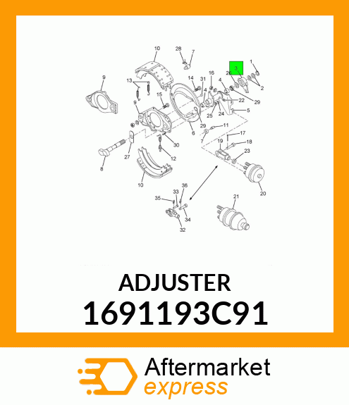 ADJUSTER 1691193C91