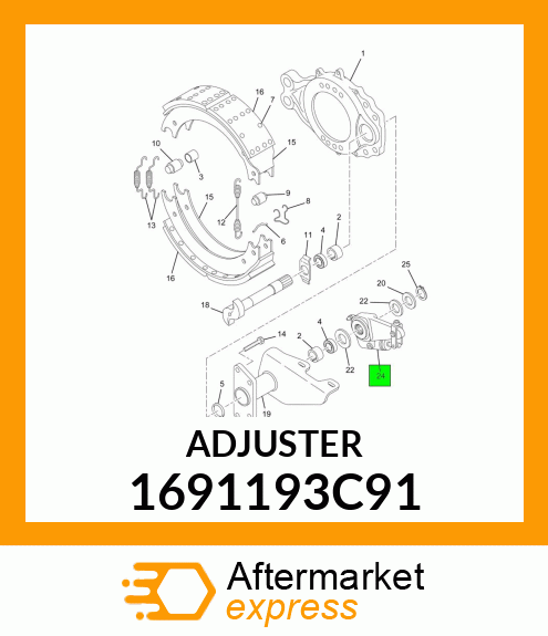 ADJUSTER 1691193C91