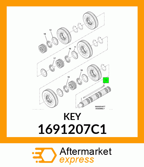 KEY 1691207C1