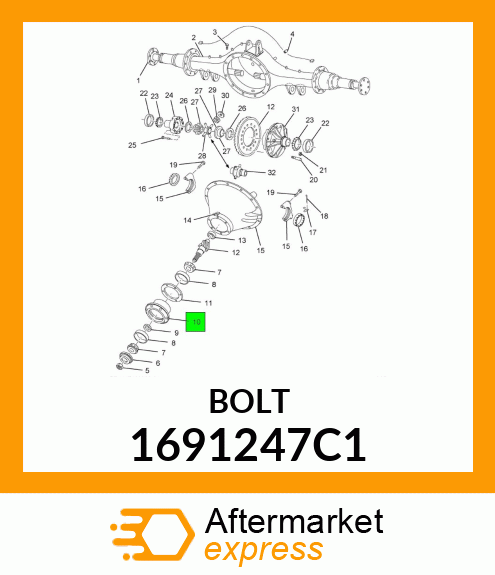 BOLT 1691247C1