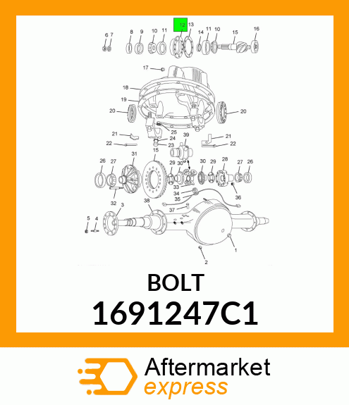 BOLT 1691247C1