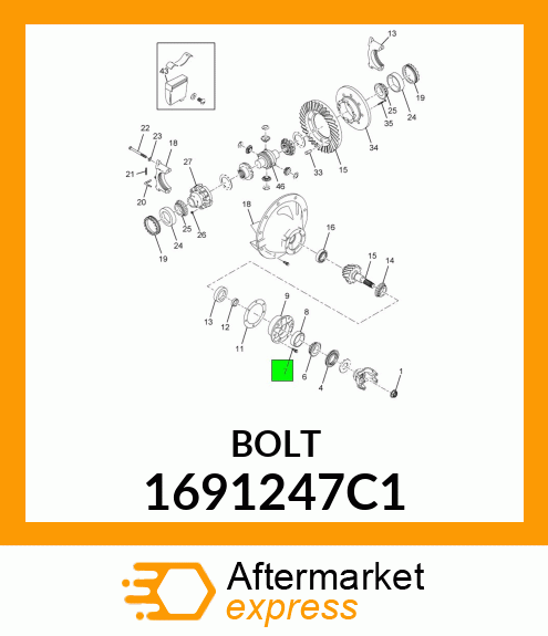 BOLT 1691247C1