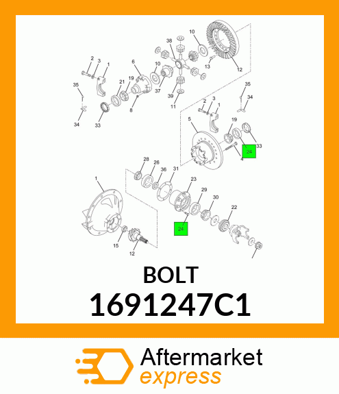 BOLT 1691247C1