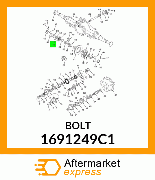 BOLT 1691249C1