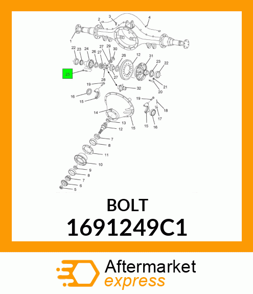 BOLT 1691249C1