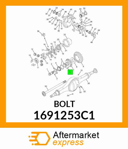 BOLT 1691253C1