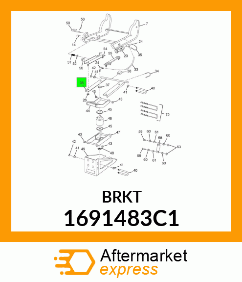 BRKT 1691483C1