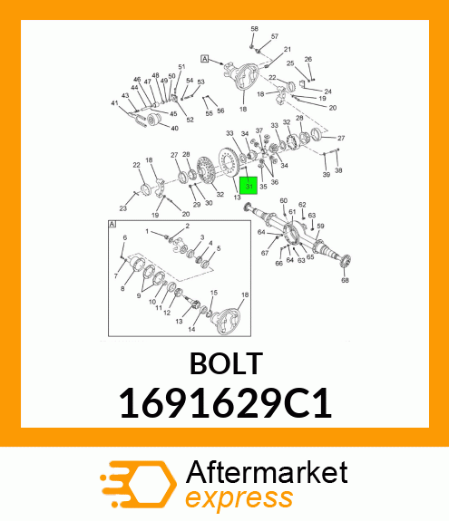 BOLT 1691629C1