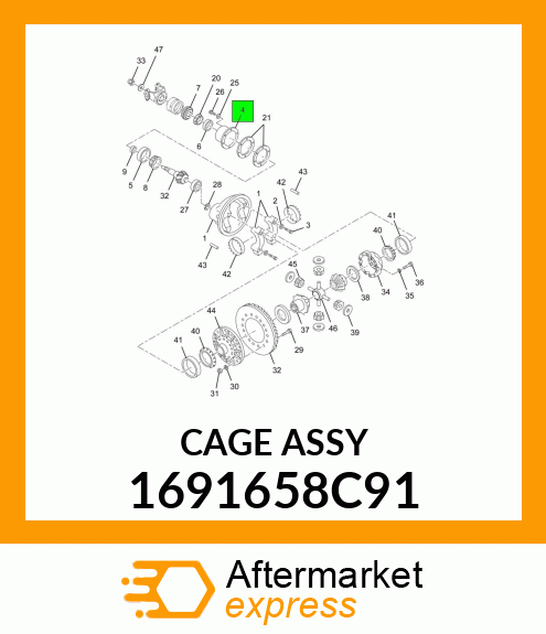 CAGEASSY 1691658C91