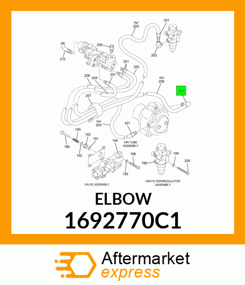 ELBOW 1692770C1