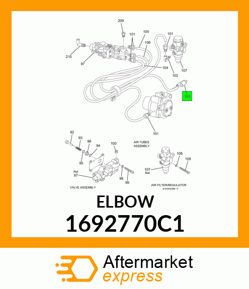 ELBOW 1692770C1