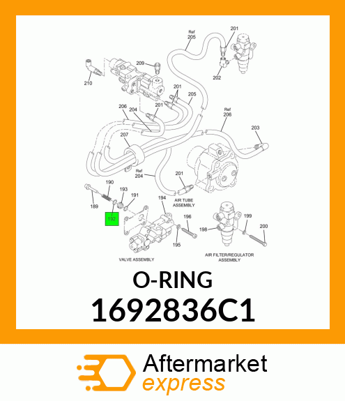 O-RING 1692836C1