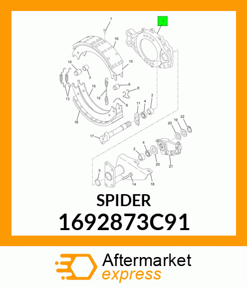 SPIDER 1692873C91