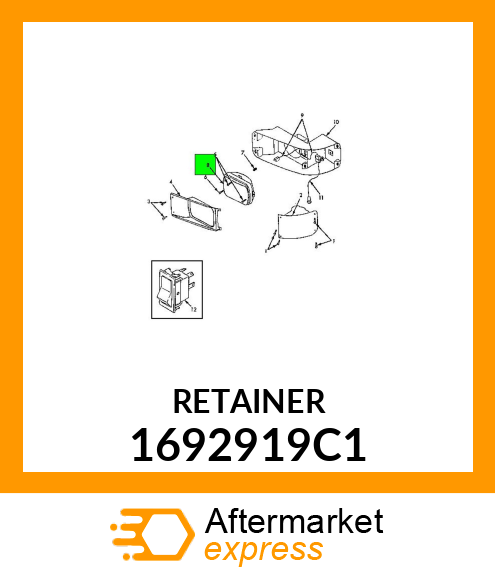 RETAINER 1692919C1