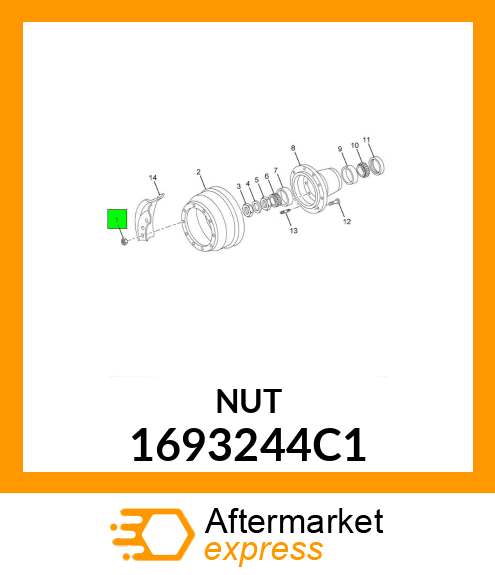 NUT 1693244C1