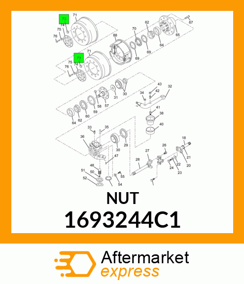 NUT 1693244C1