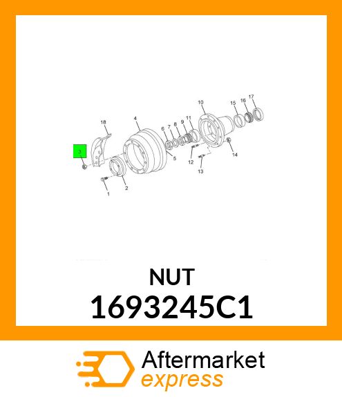 NUT 1693245C1