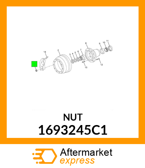 NUT 1693245C1