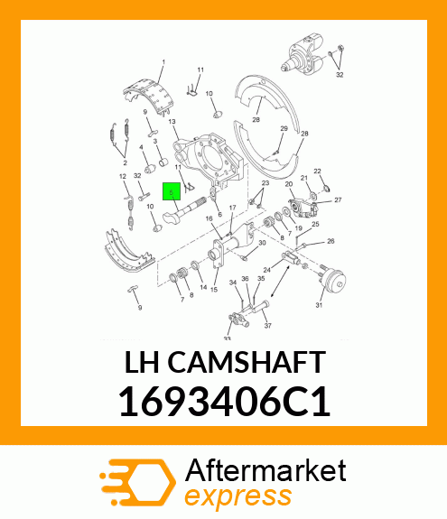 LHCAMSHAFT 1693406C1