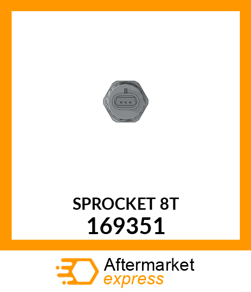 SPROCKET 8T 169351