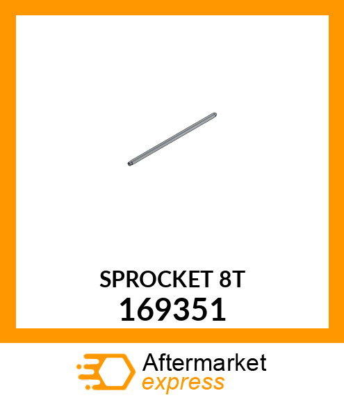 SPROCKET 8T 169351