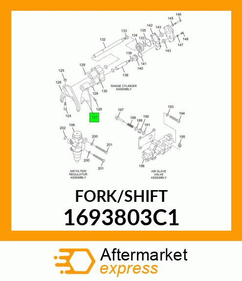FORK/SHIFT 1693803C1